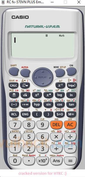 Tải máy tính Casio 570VN Plus cho Windows [Đã test].